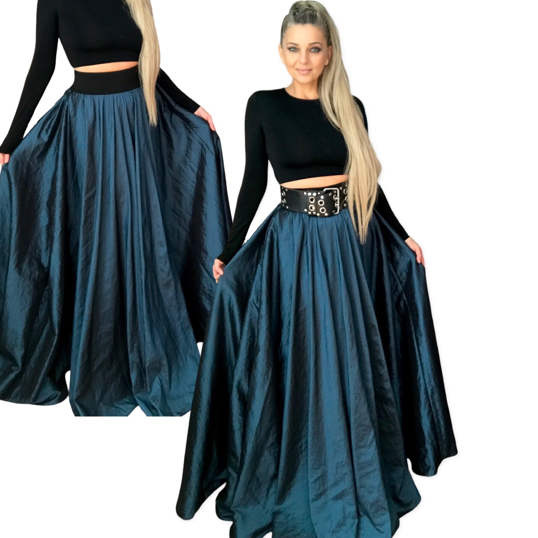 Dlouhá společenská sukně BOROS SK-L-BLP01